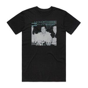 Leonard Cohen Death Of A Ladies Man Album Art Classic Music Fan T-Shirt